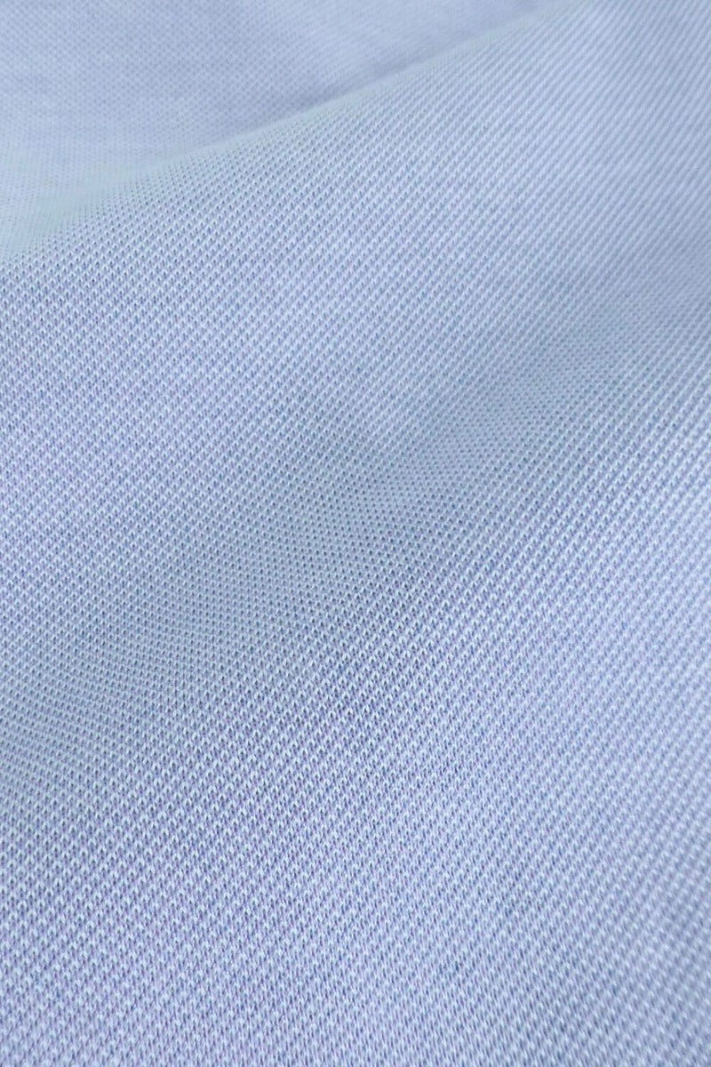 ワイシャツ ニットシャツ 8055-R02E-SAX 生地