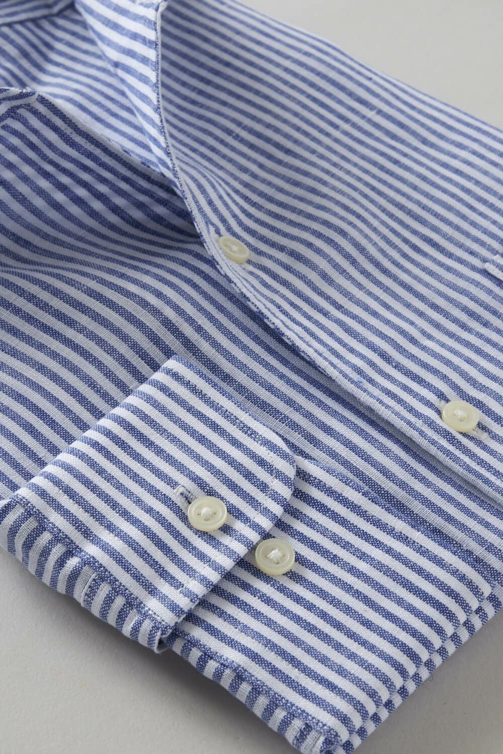 ワイシャツ 8045A-R03D-NAVY-カフス