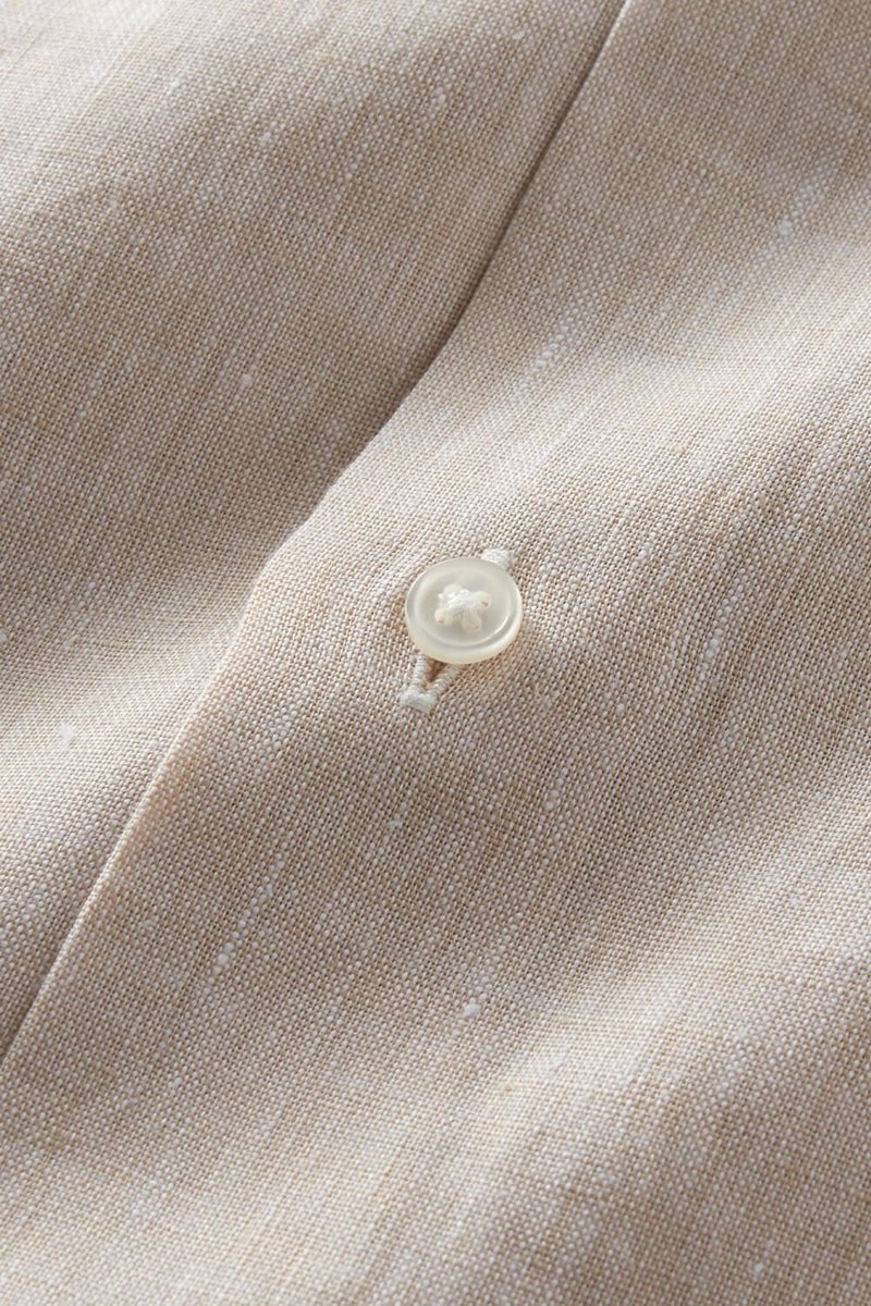 ワイシャツ 8063A-R03B-BEIGE-生地