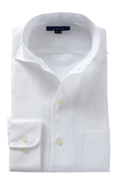 ワイシャツ 8045A-R03E-WHITE