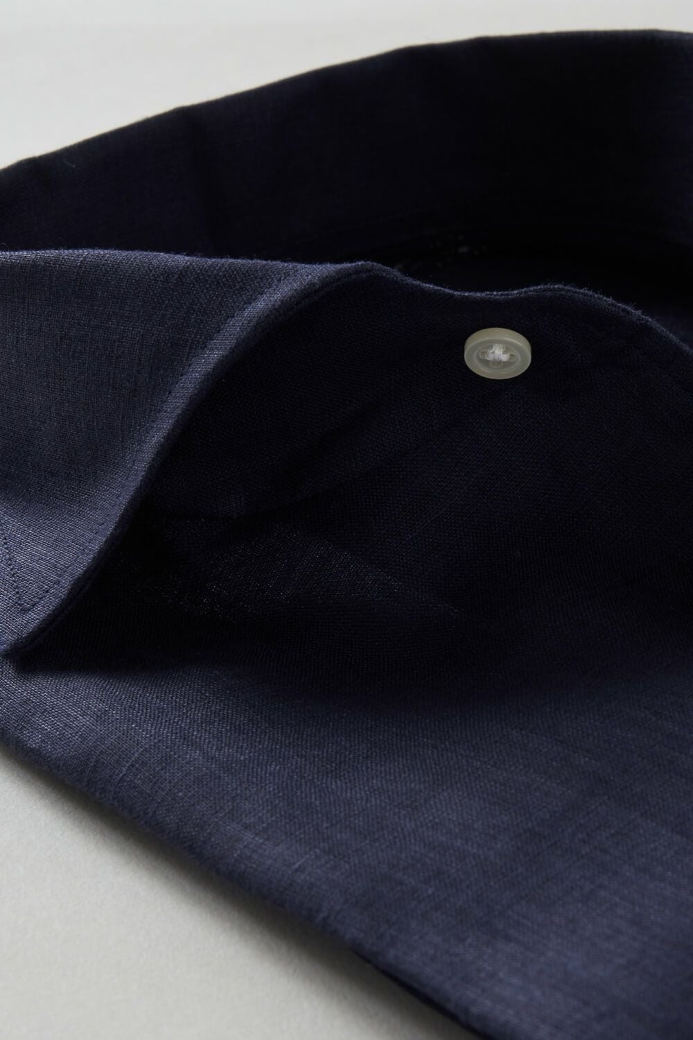 ワイシャツ 8045A-R03F-NAVY-衿2