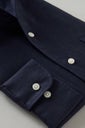 ワイシャツ 8045A-R03F-NAVY-カフス