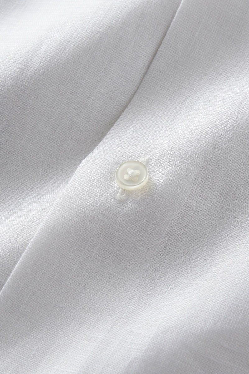 ワイシャツ 8063A-R03C-WHITE-生地