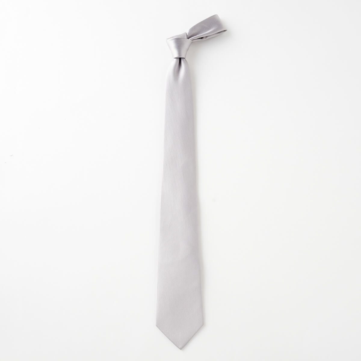 ネクタイ NJ-R02-07-SILVER-全体