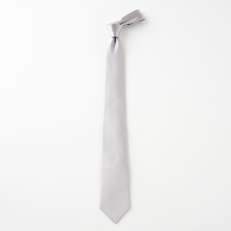 ネクタイ NJ-R02-07-SILVER-全体