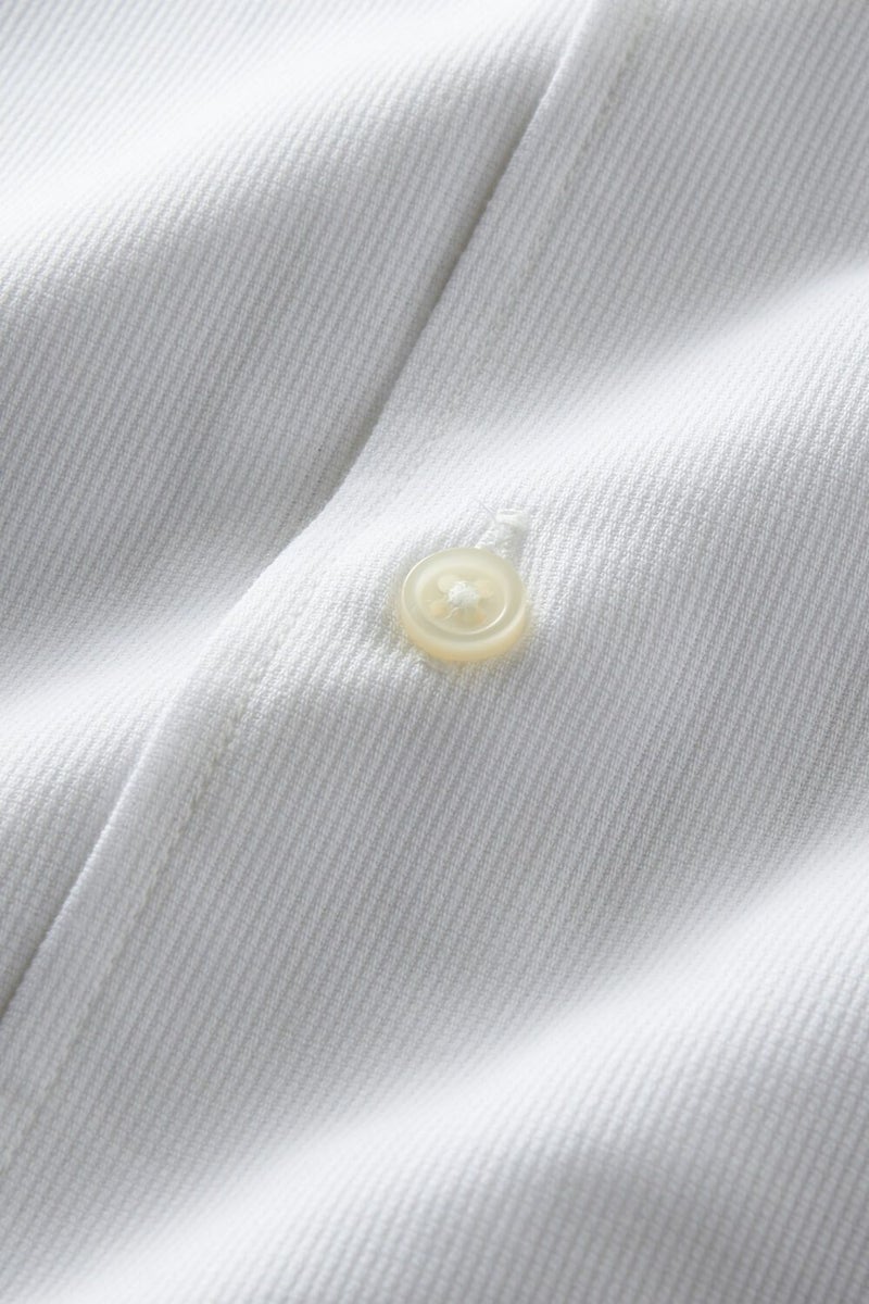 ワイシャツ 8045-R03E-WHITE-生地