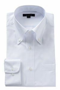 クールマックス・オールシーズン・ドライ・形態安定・オックスフォード・ボタンダウン