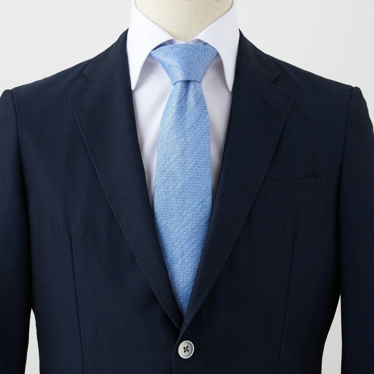 ネクタイ NL-081-BLUE-コーディネート