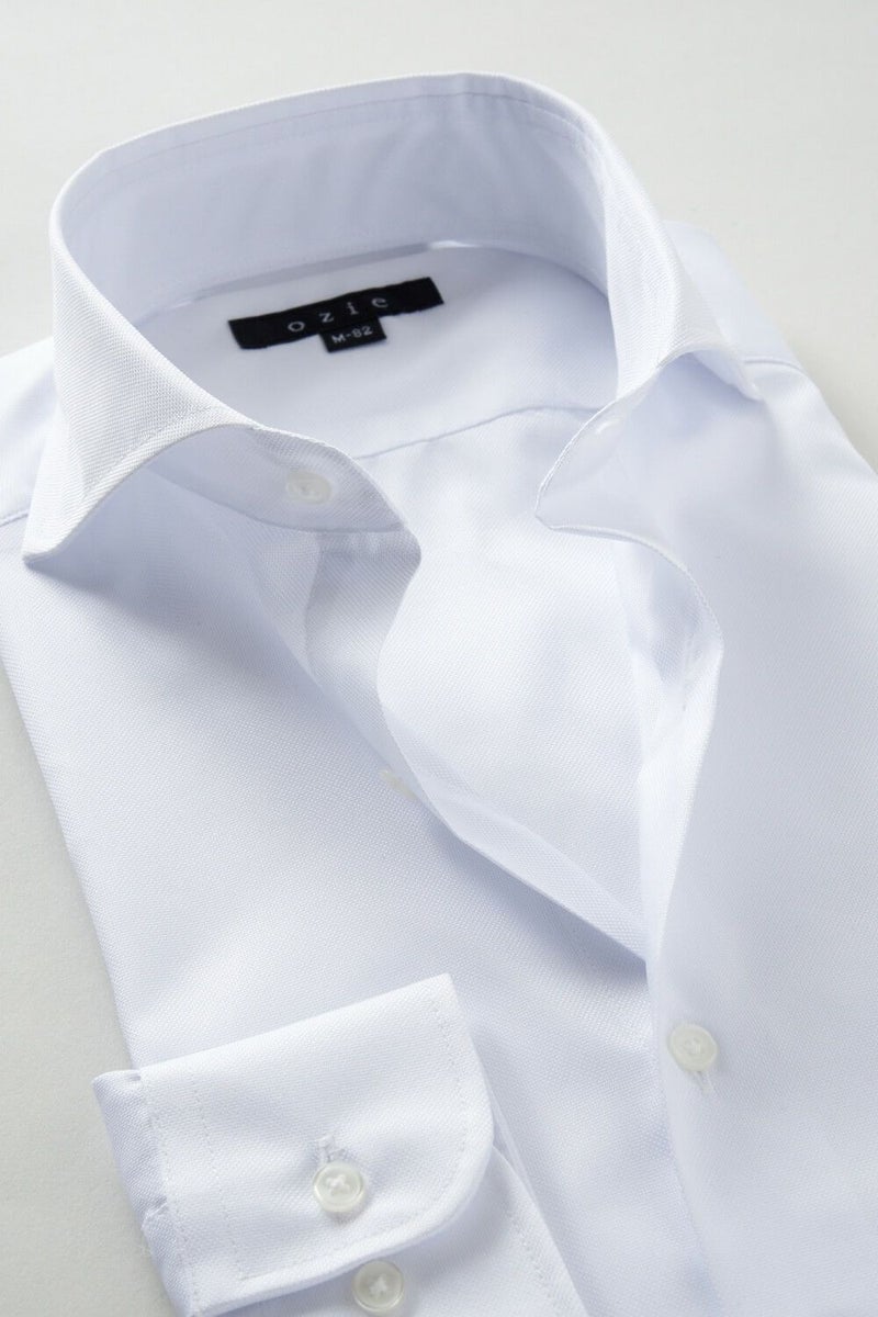 ワイシャツ 8070SD-R03A-WHITE-衿2