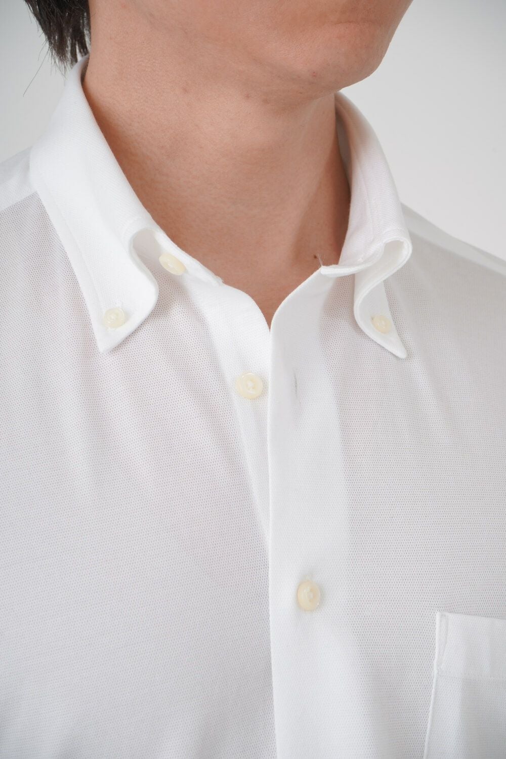 メンズワイシャツ・カッターシャツ 8013SS-R04A-WHITE