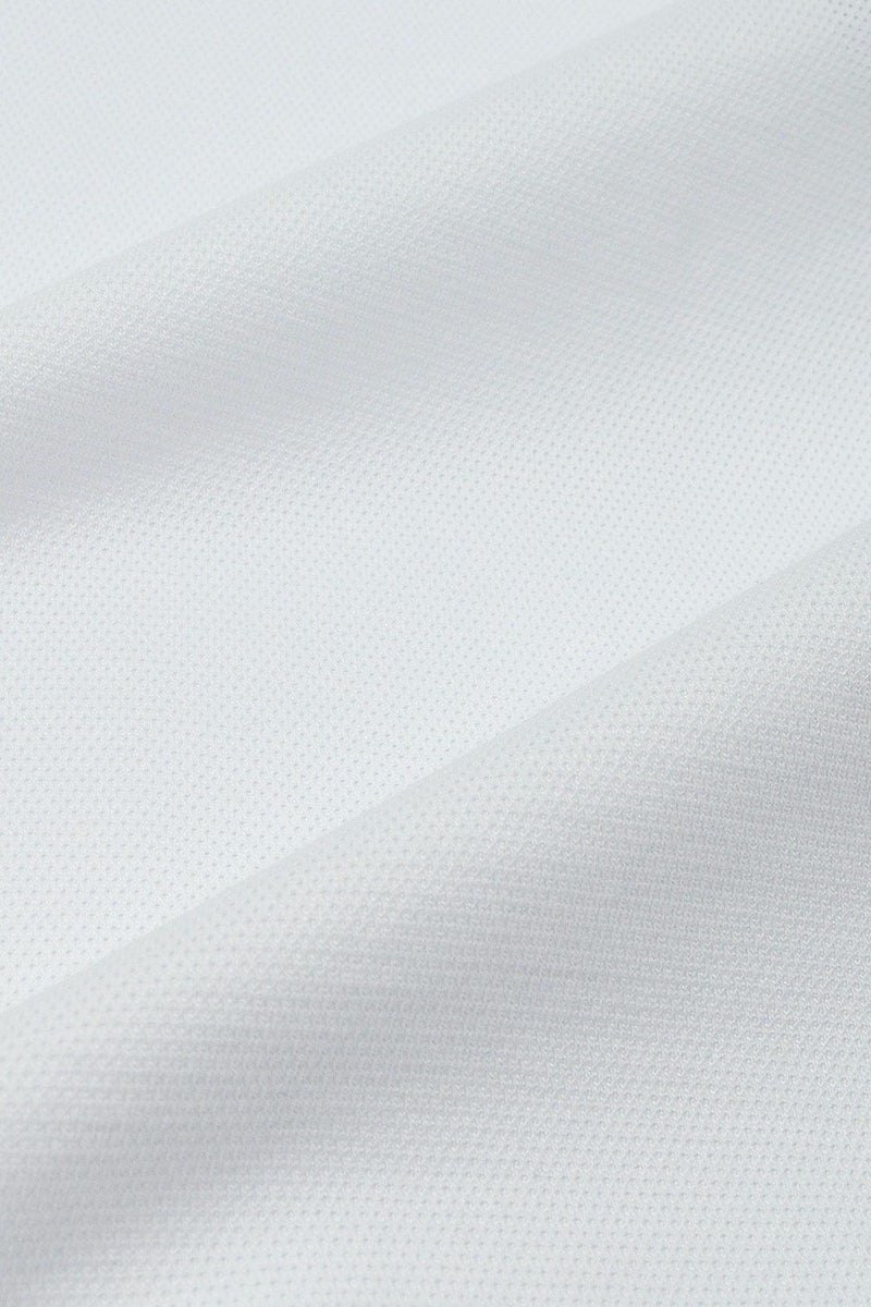 ワイシャツ・ニットシャツ・半袖 8054SS-R04A-WHITE-生地