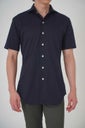 ワイシャツ・ニットシャツ・半袖 8055SS-R04C-NAVY-アウト
