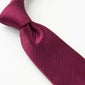 ネクタイ NN-C-015-WINERED-結び