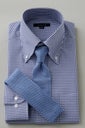 ワイシャツ 8009SD-R10A-BLUE-コーディネート