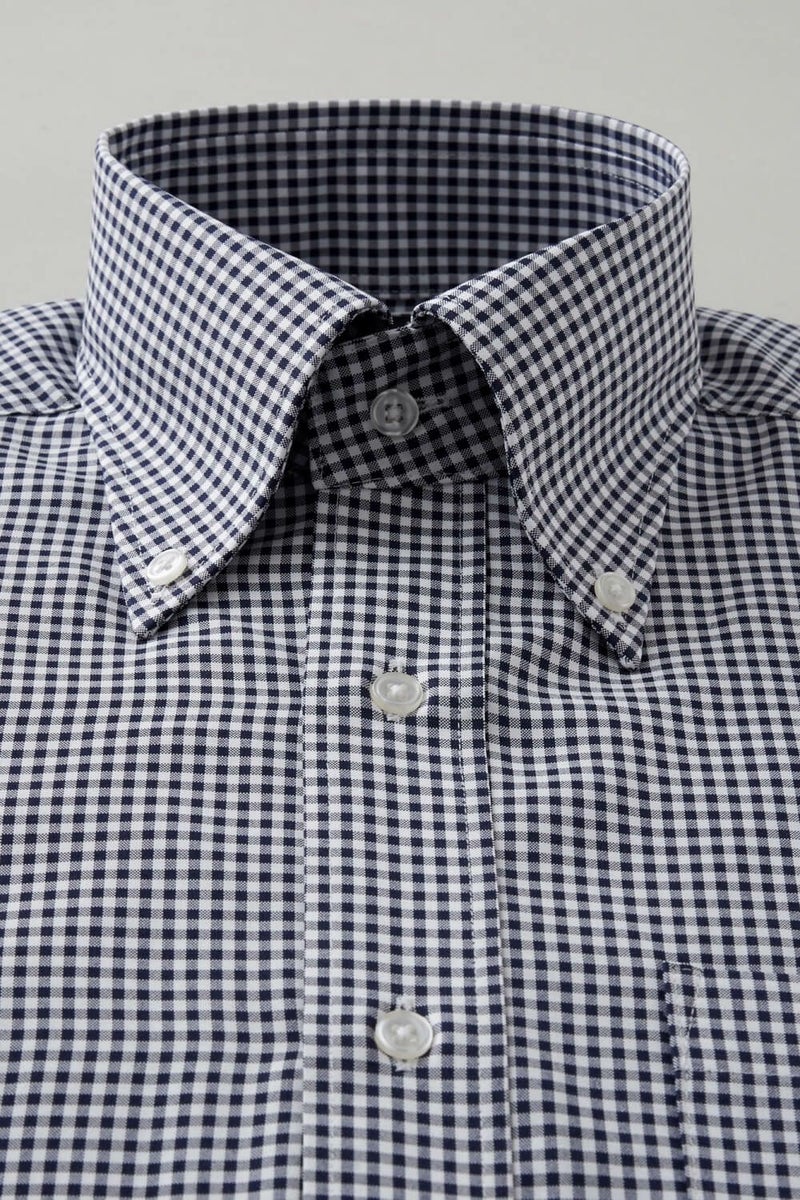 ワイシャツ 8009SD-R10B-NAVY-衿1