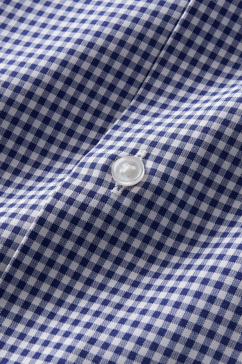 ワイシャツ 8070SD-R10C-BLUE-生地