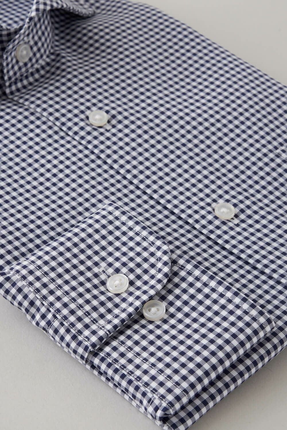 ワイシャツ 8070SD-R10D-NAVY-カフス