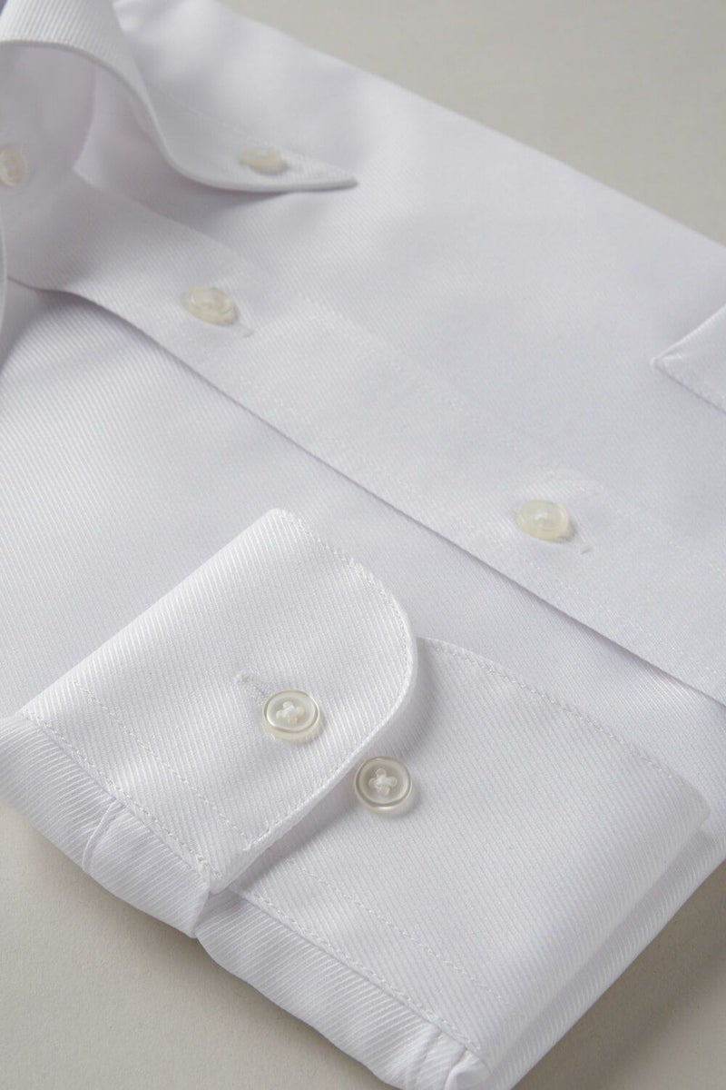 ワイシャツ 8065SD-R11A-WHITE-カフス