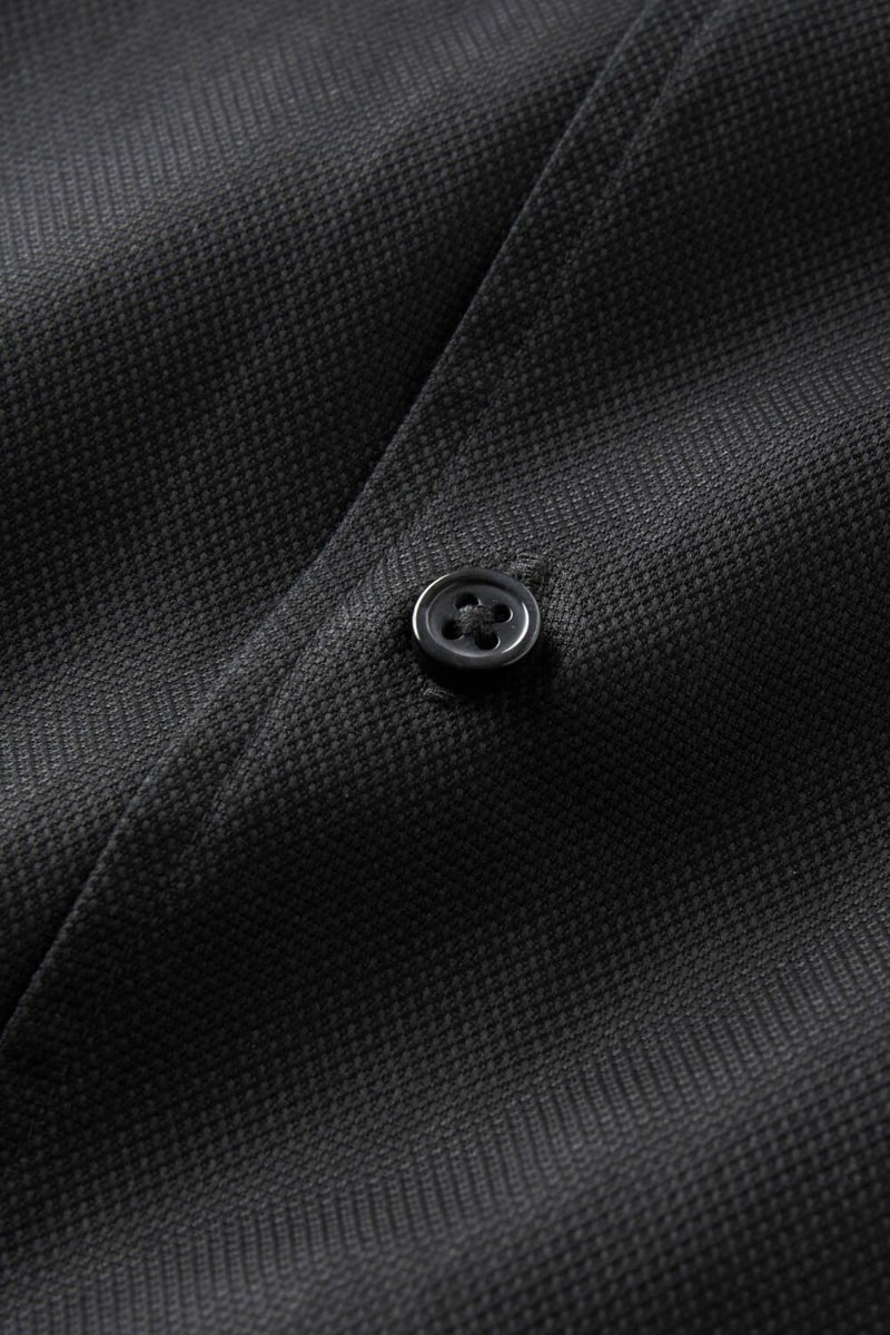 ワイシャツ 8045-R11A-BLACK-生地
