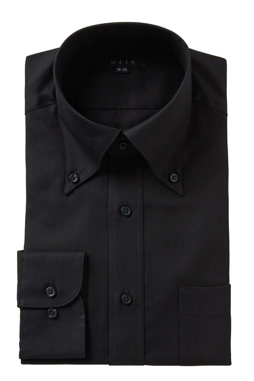 メンズワイシャツ・カッターシャツ 8065-R11A-BLACK