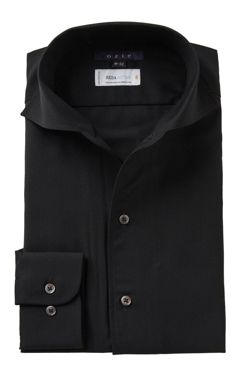ワイシャツ 8055W-R11A-BLACK