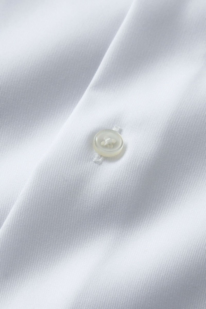ワイシャツ 8005P-R12A-WHITE-生地