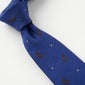 ネクタイ NI-363-BLUE-結び