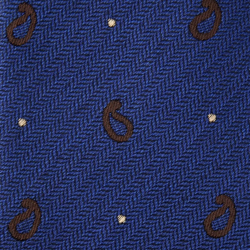 ネクタイ NI-363-BLUE-生地