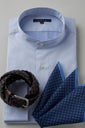 ワイシャツ 8063-B02A-SAX-コーディネートイメージ