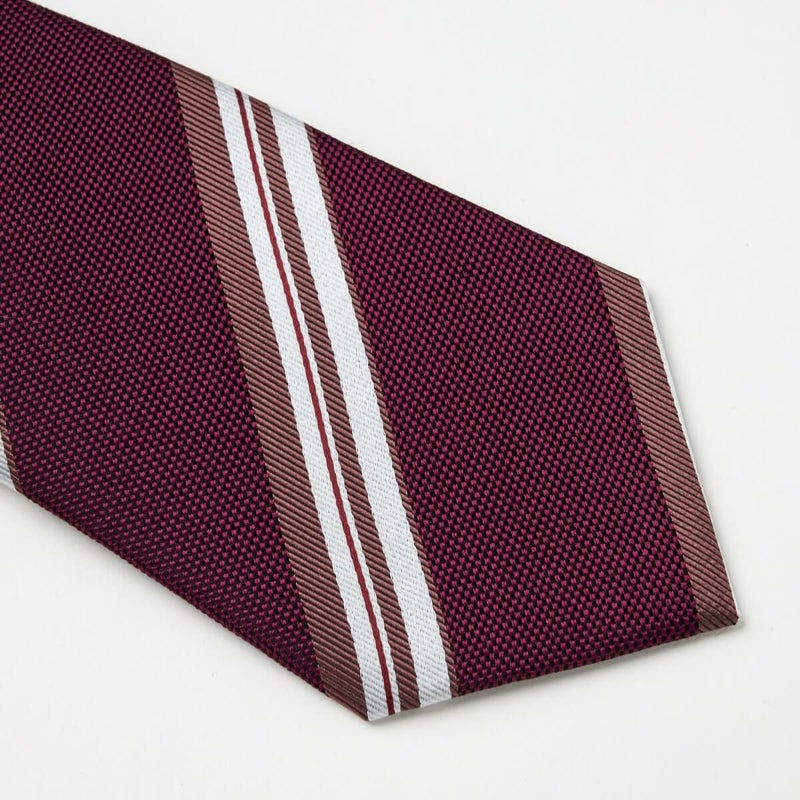 ネクタイ NJ-B02-01-WINERED-剣先