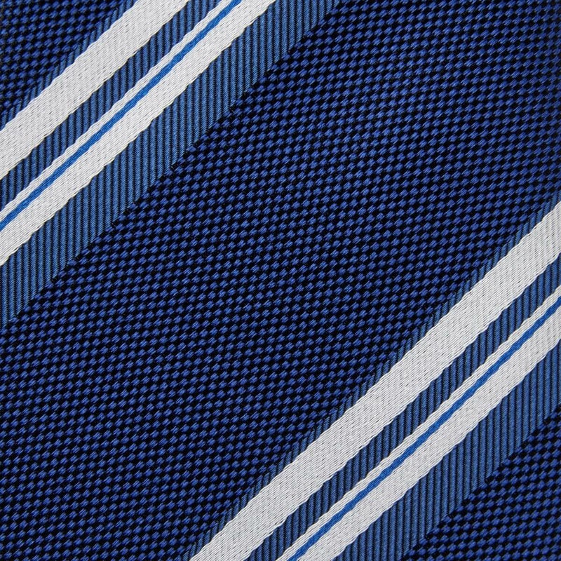 ネクタイ NJ-B02-02-NAVYBLUE-生地