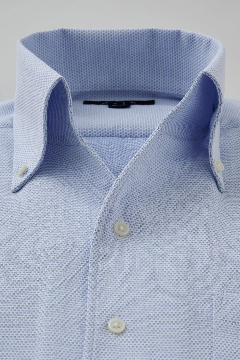 ワイシャツ 8044-B03B-SAX-衿1