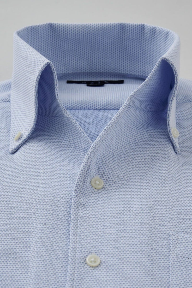 ワイシャツ 8044-B03B-SAX-衿1