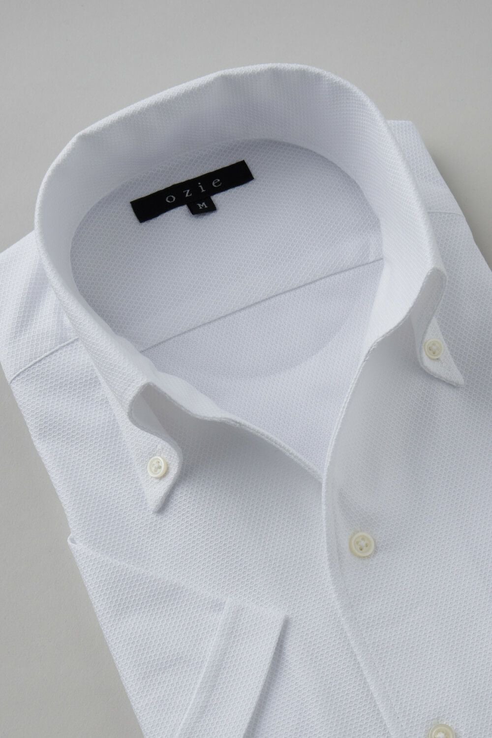 ワイシャツ 8044SS-B04G-WHITE-衿2