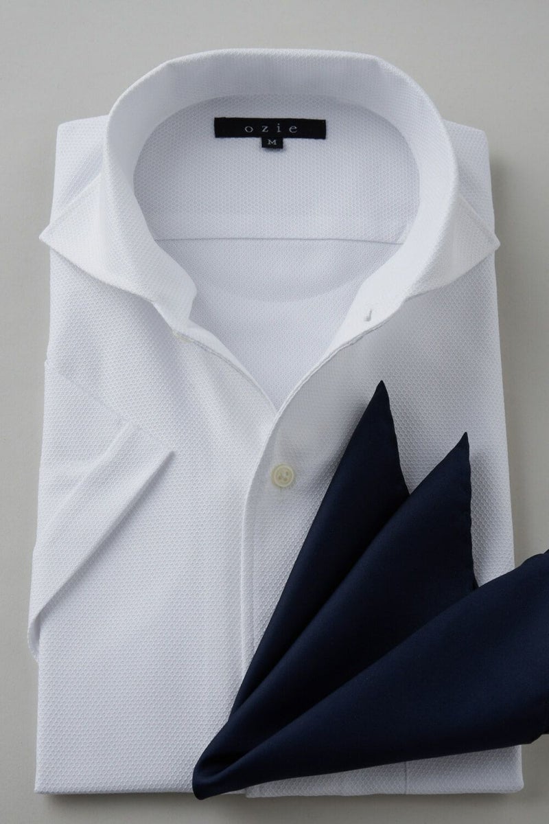 ワイシャツ 8045SS-B04I-WHITE-コーディネートイメージ