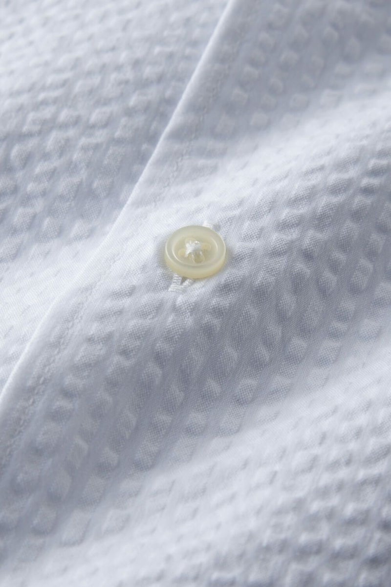 ワイシャツ 8051SSC-B04A-WHITE-生地