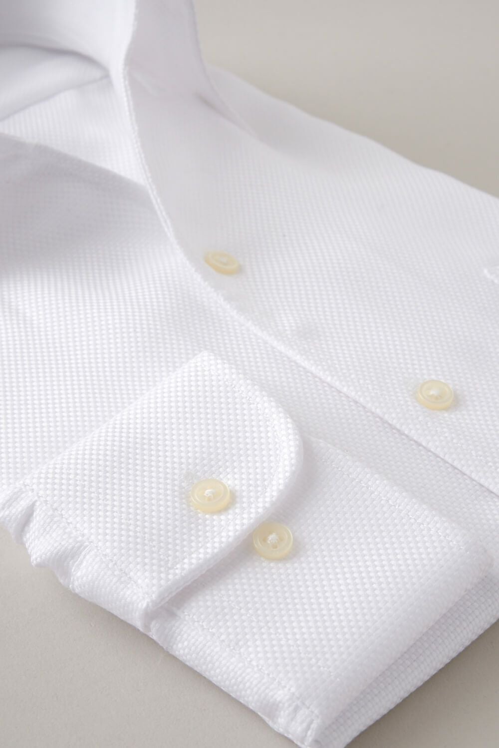 ワイシャツ 8044-B04A-WHITE-カフス