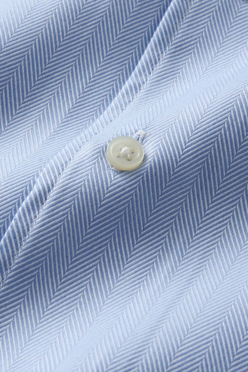 ワイシャツ 8045-B04B-SAX-生地