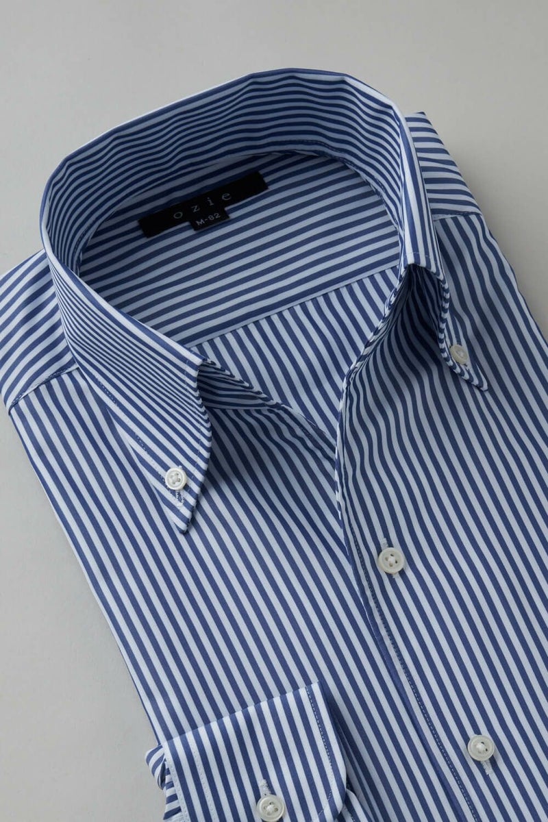 ワイシャツ 8044SD-B07A-NAVY-衿2