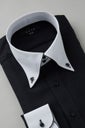 ワイシャツ 8065EPCL-B07B-BK-衿3
