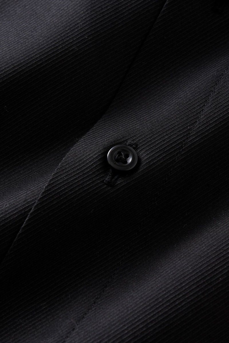 ワイシャツ 8063-B08A-BLACK-生地