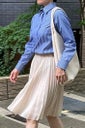 レディース 6071-M09-BLUE　コーディネート3