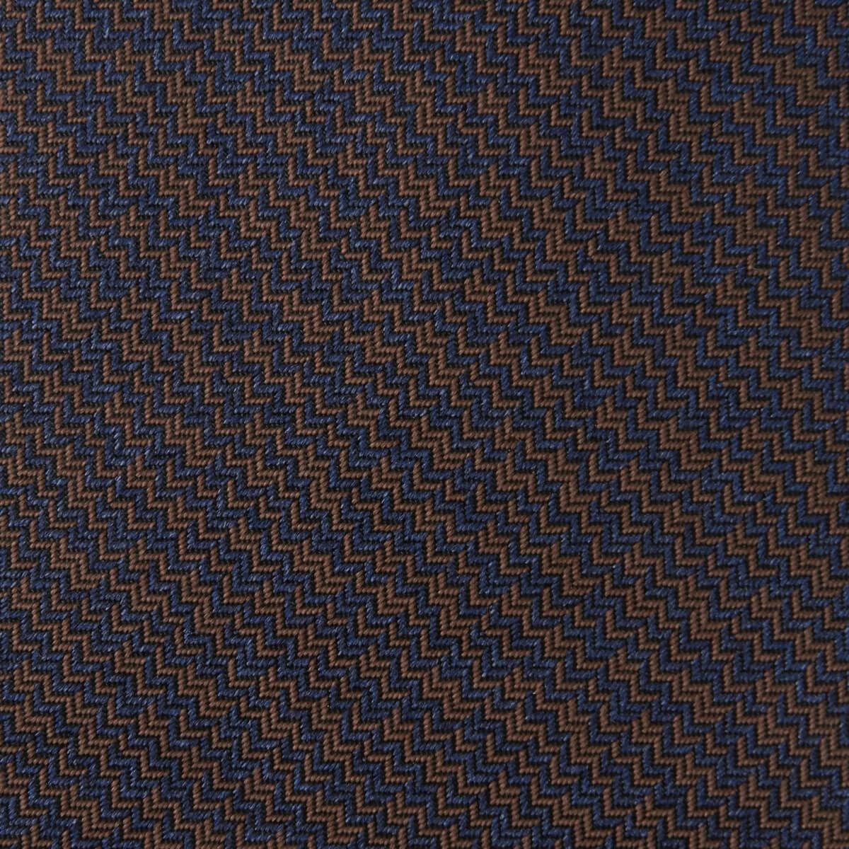 ネクタイ NY-ME-005-BROWN-生地