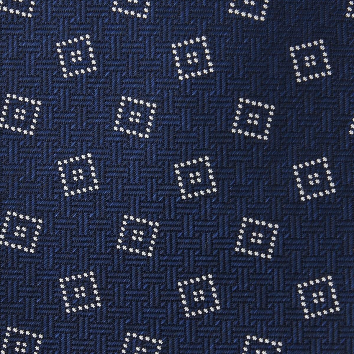 ネクタイ NY-ME-008-NAVYBLUE-生地