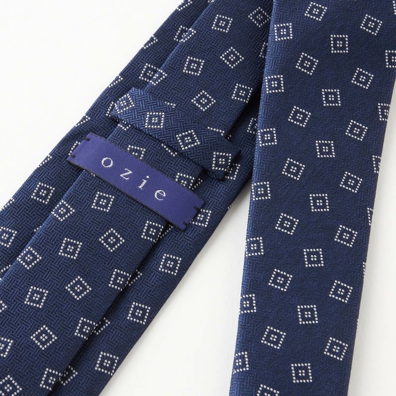 ネクタイ NY-ME-008-NAVYBLUE-裏