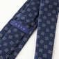 ネクタイ NY-ME-008-NAVYBLUE-裏
