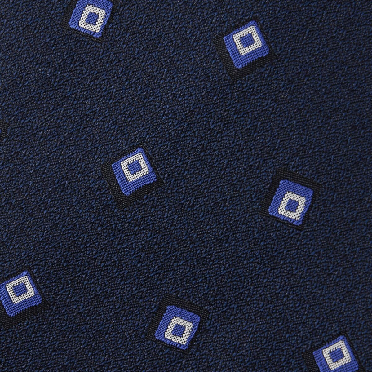 ネクタイ NY-ME-010-NAVYBLUE-生地