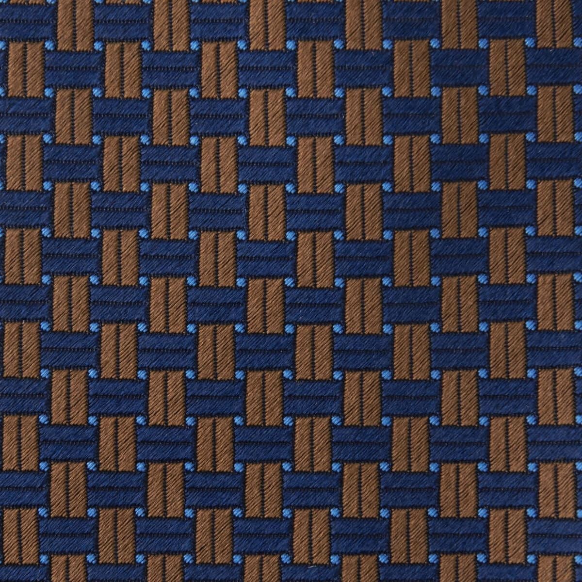 ネクタイ NY-A-005-BROWN-生地