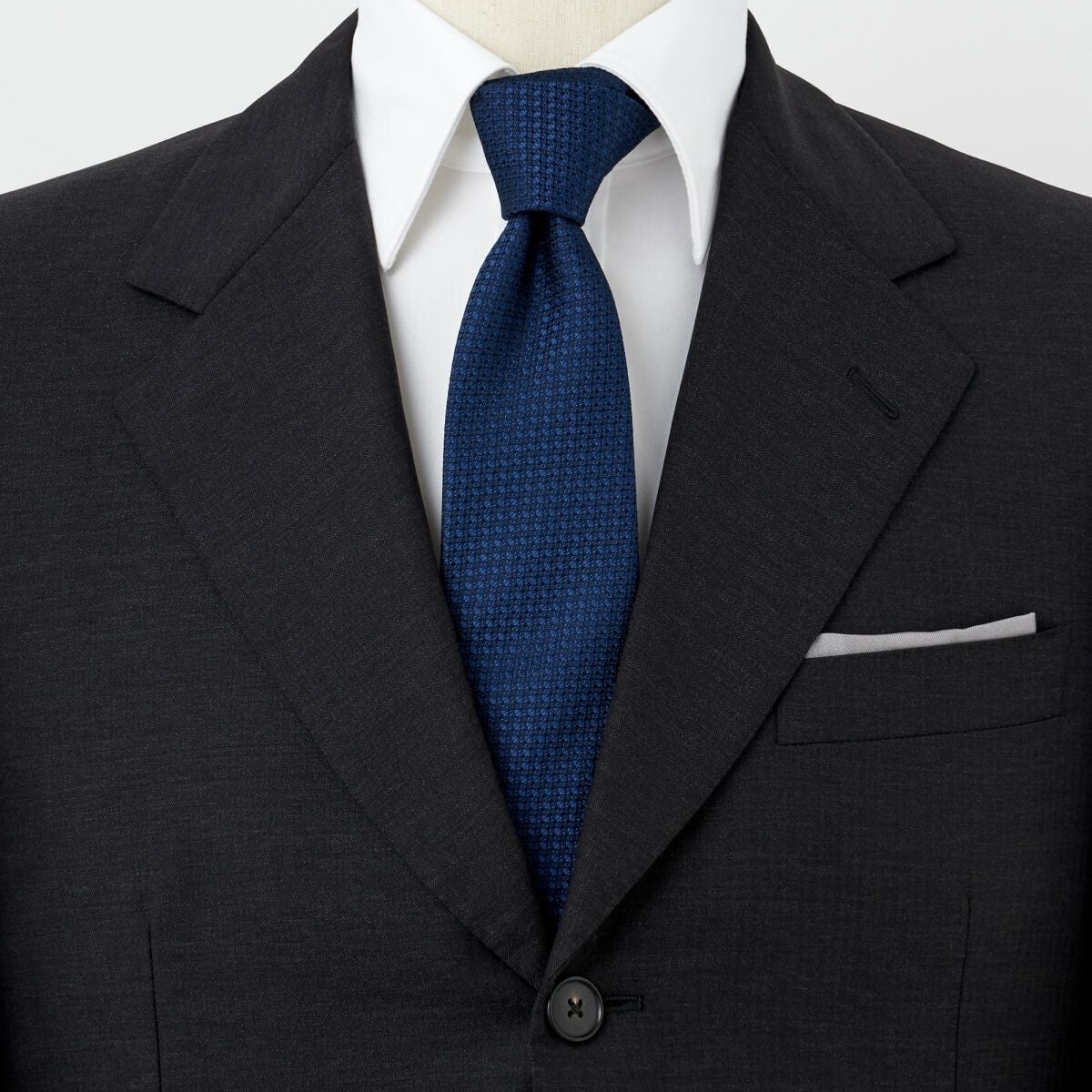 ネクタイ NY-A-007-NAVYBLUE-コーディネート