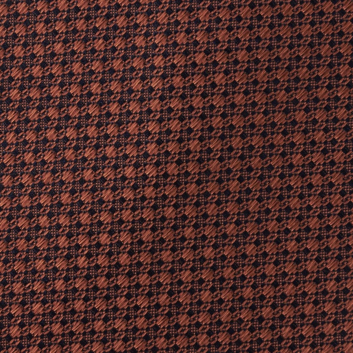 ネクタイ NY-A-009-ORANGEBROWN-生地